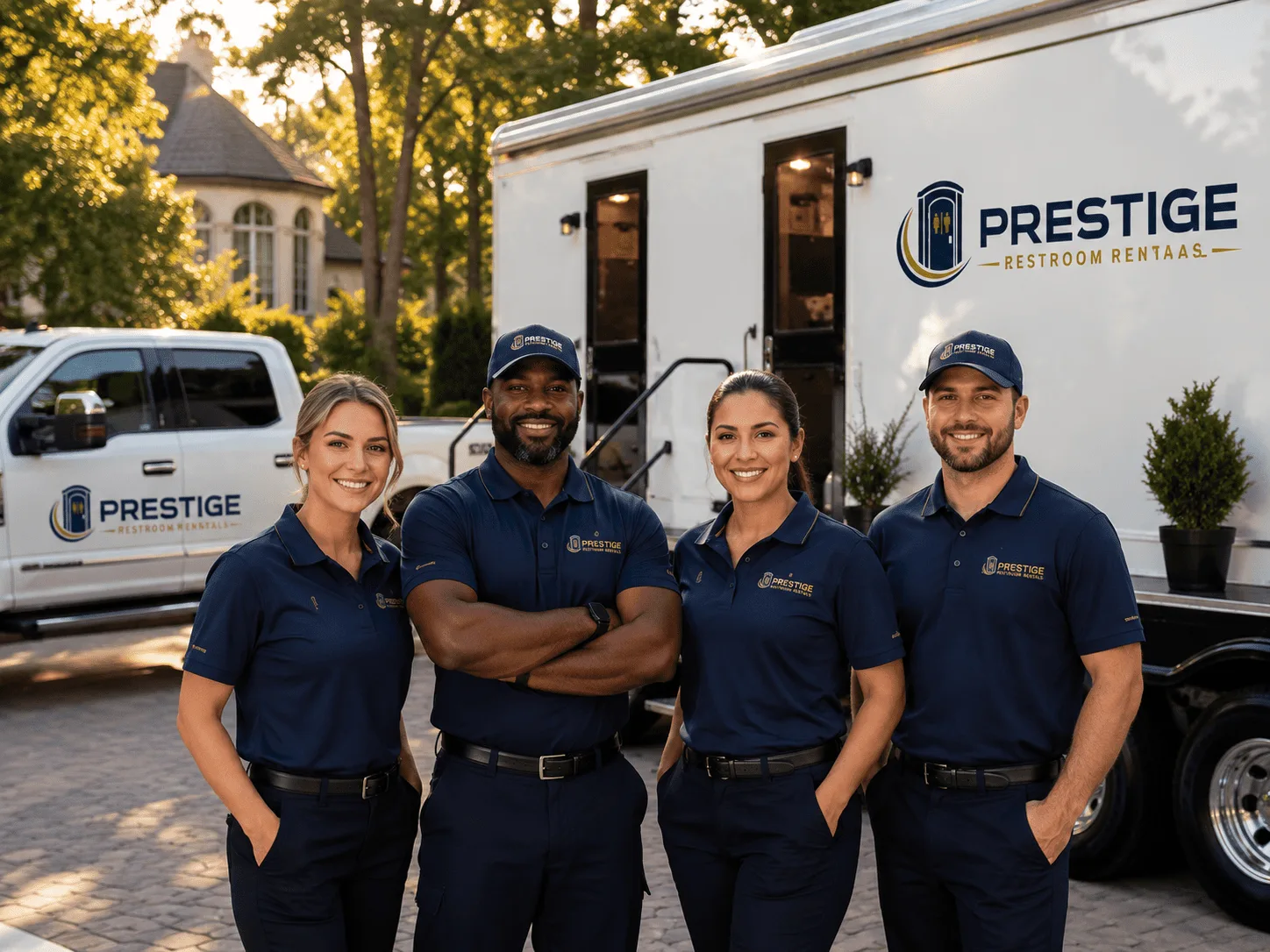 Trusted Luxury Portable Restrooms company in Spangler, PA